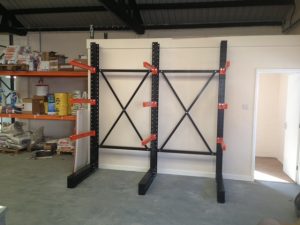 Cantilever Racking Installation